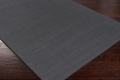 Boutique Rugs Rugs Brockton Solid Wool Charcoal Area Rug