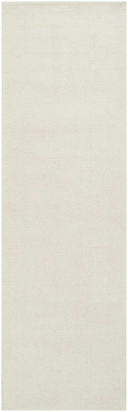 Boutique Rugs Rugs 2'6" x 8' Runner Brockton Solid Wool Light Beige Area Rug