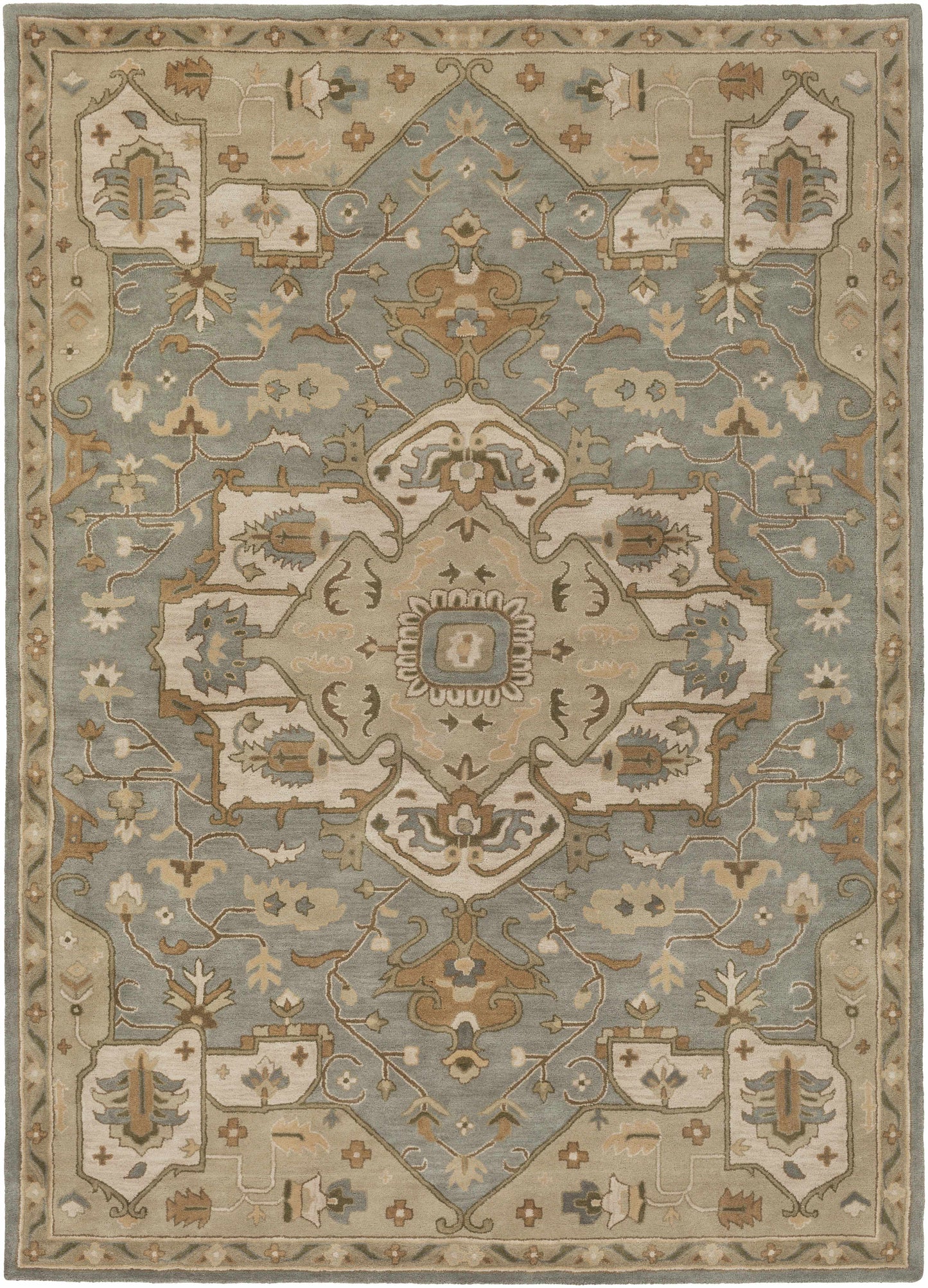 Boutique Rugs Rugs 8' x 11' Rectangle Broomfield Gray 1144 Wool Area Rug
