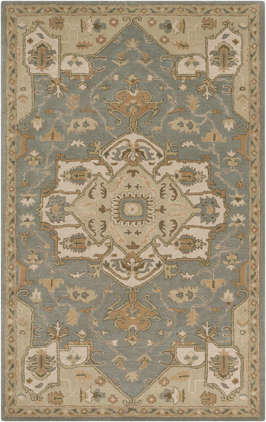 Boutique Rugs Rugs 5' x 8' Rectangle Broomfield Gray 1144 Wool Area Rug