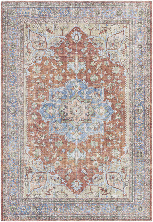 Boutique Rugs Rugs Brown Bagamanoc Medallion Washable Area Rug