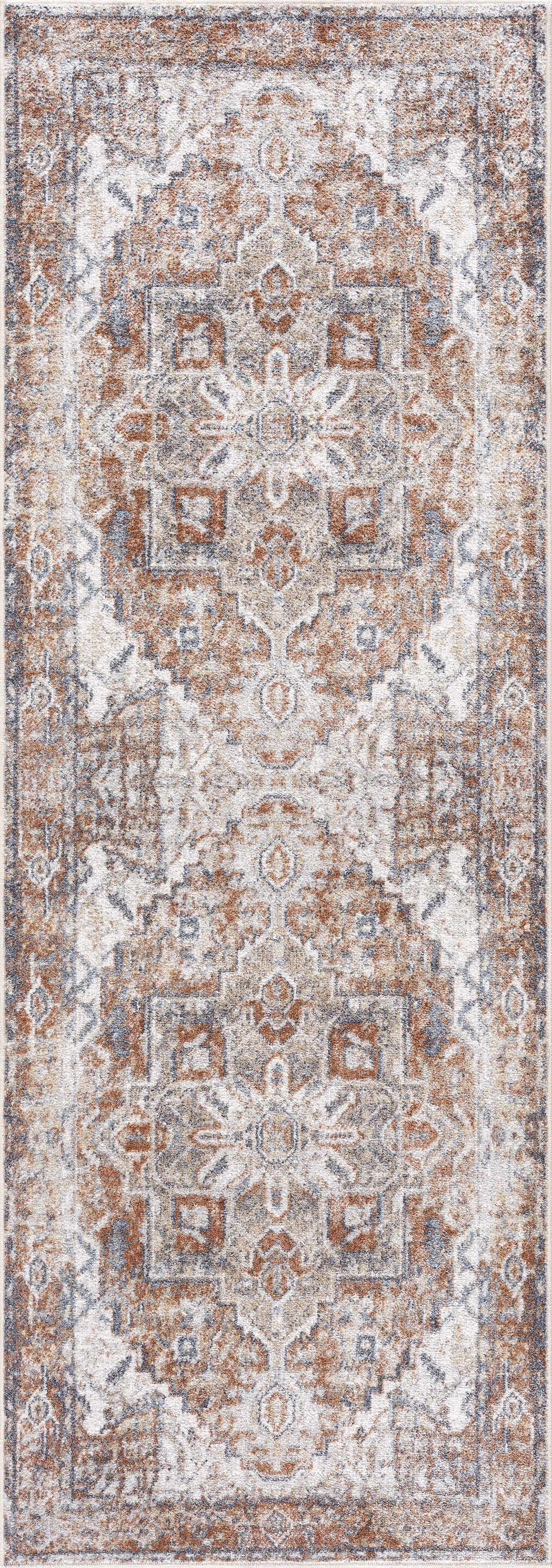 Boutique Rugs Rugs Brown Hera Washable Area Rug