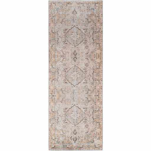Boutique Rugs Rugs Brown Standon Vintage Washable Area Rug