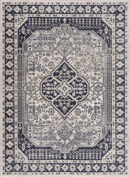 Boutique Rugs Rugs Cabacungan Cream & Gray Washable Area Rug