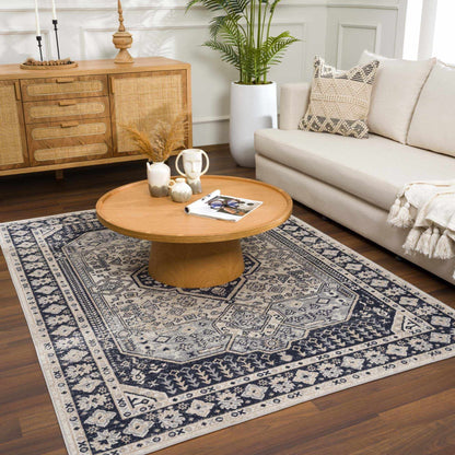 Boutique Rugs Rugs Cabacungan Cream & Gray Washable Area Rug