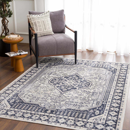 Boutique Rugs Rugs Cabacungan Cream & Gray Washable Area Rug