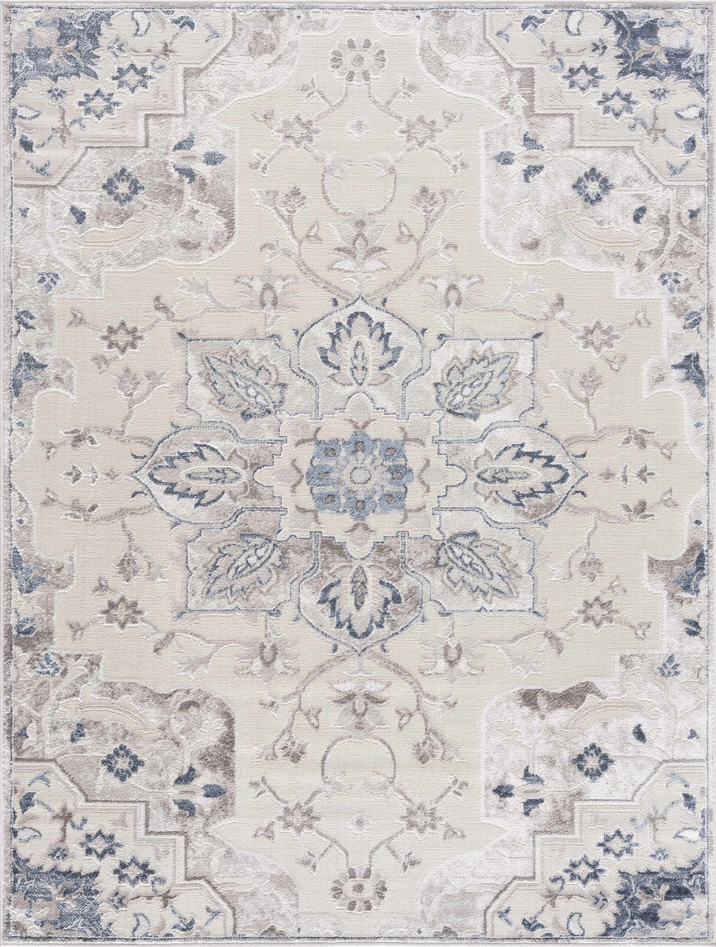 Boutique Rugs Rugs Calum Blue & Gray Area Rug