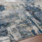 Boutique Rugs Rugs Campsall Gray&Blue Abstract Area Rug