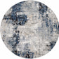 Boutique Rugs Rugs Campsall Gray&Blue Abstract Area Rug