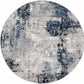 Boutique Rugs Rugs Campsall Gray&Blue Abstract Area Rug