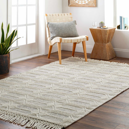 Boutique Rugs Rugs Chars Wool Tasseled Area Rug