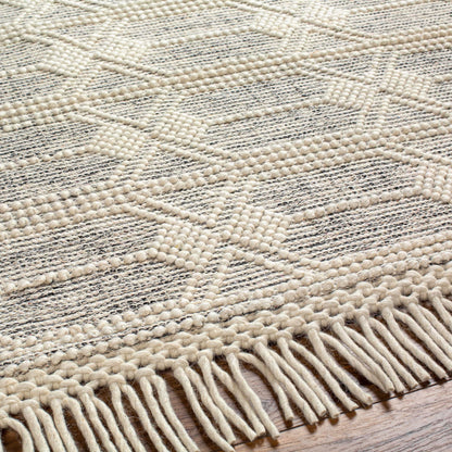 Boutique Rugs Rugs Chars Wool Tasseled Area Rug