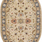 Boutique Rugs Rugs 6' x 9' Oval Cherryfield 1125 Yellow&Sage Wool Rug