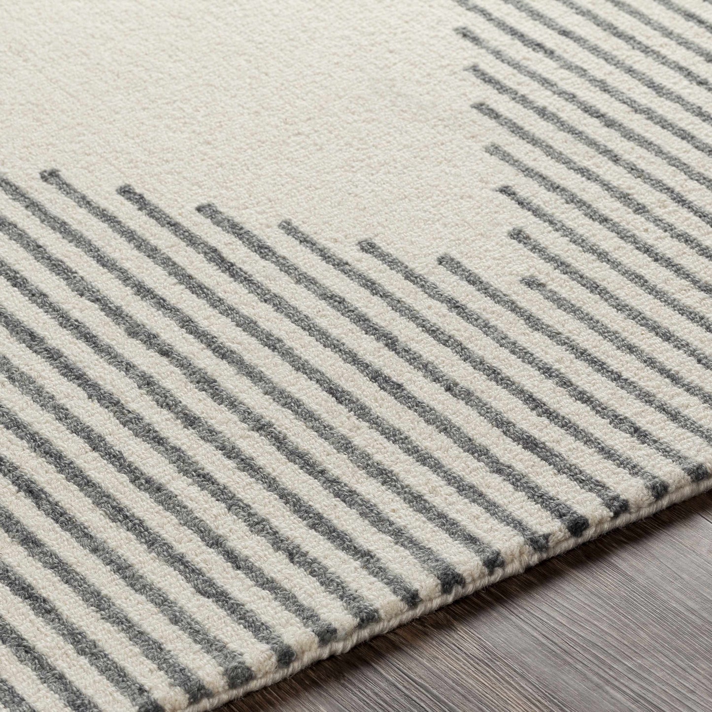 Boutique Rugs Rugs Clapham Beige Diamond Wool Rug