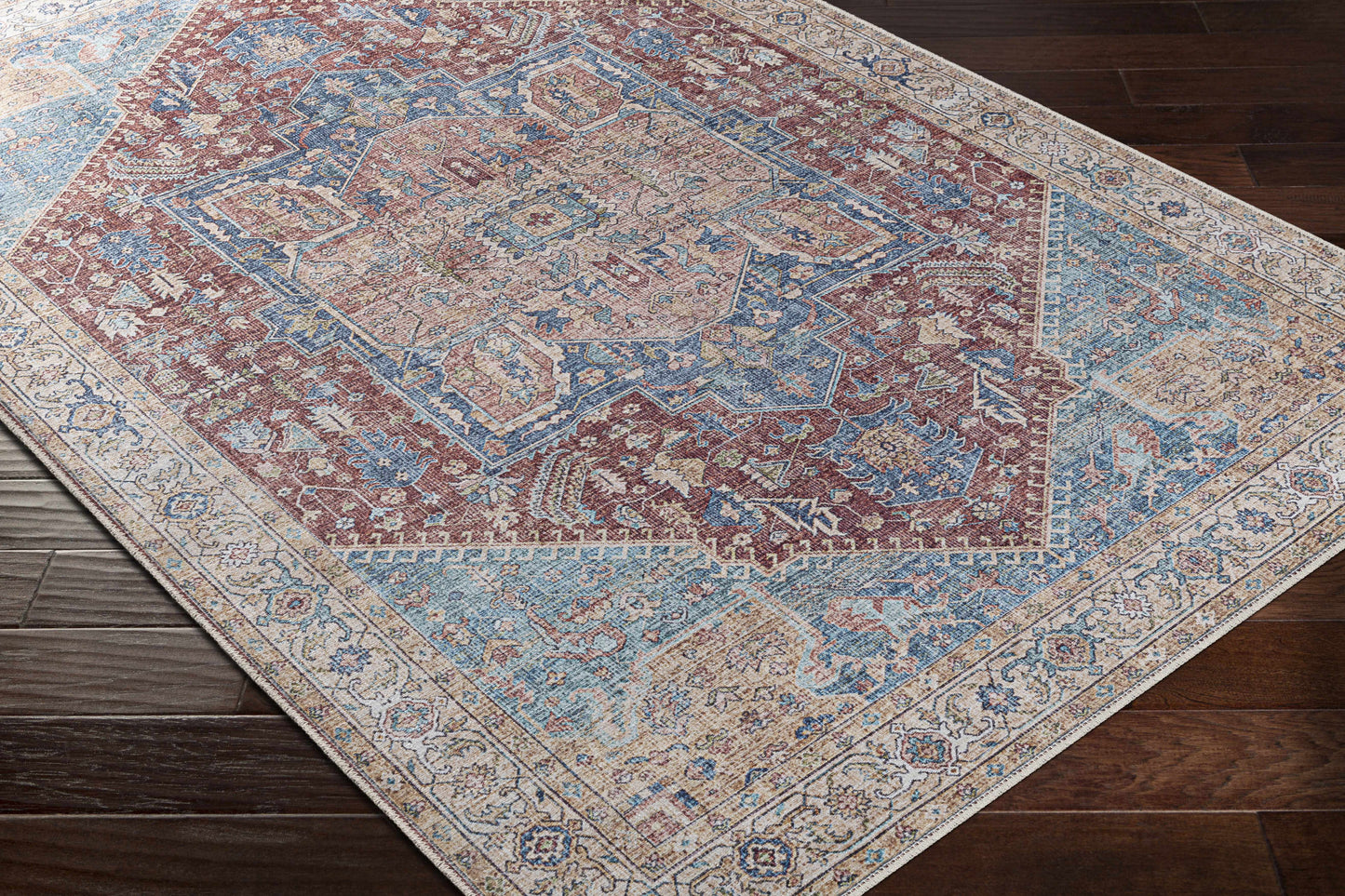 Boutique Rugs Rugs Como Washable Runner & Area Rug