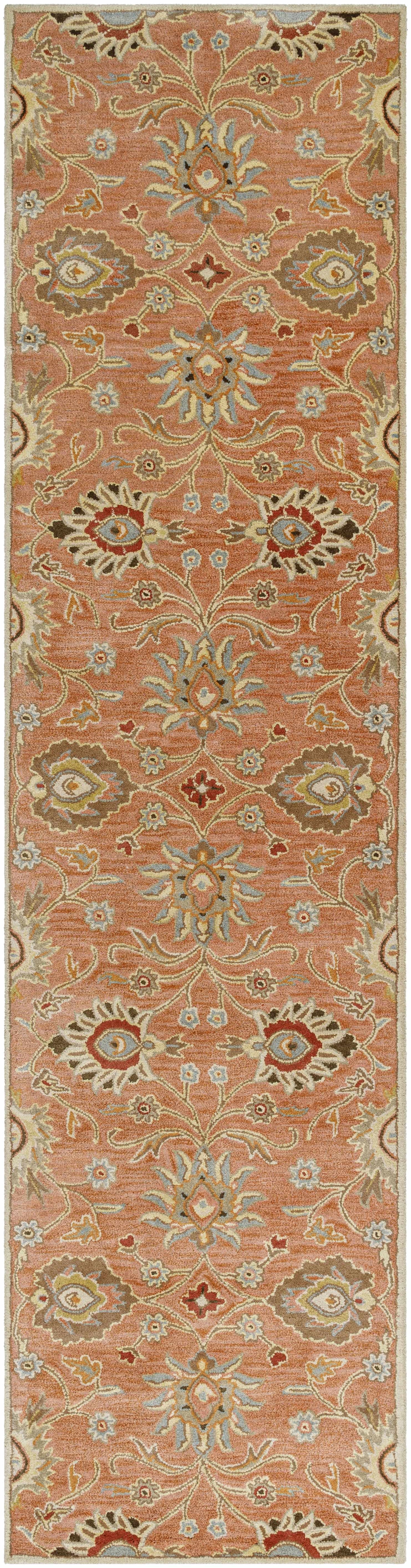 Boutique Rugs Rugs Conesus Burnt Orange 1112 Wool Area Rug