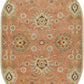 Boutique Rugs Rugs 6' x 9' Oval Conesus Burnt Orange 1112 Wool Area Rug