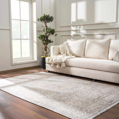 Boutique Rugs Rugs Cream Holi-2301 Washable Area Rug