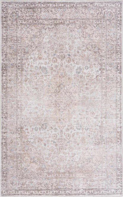 Boutique Rugs Rugs Cream Holi-2301 Washable Area Rug