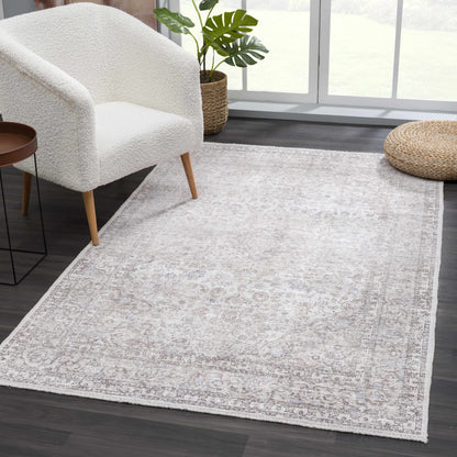 Boutique Rugs Rugs Cream Holi-2301 Washable Area Rug