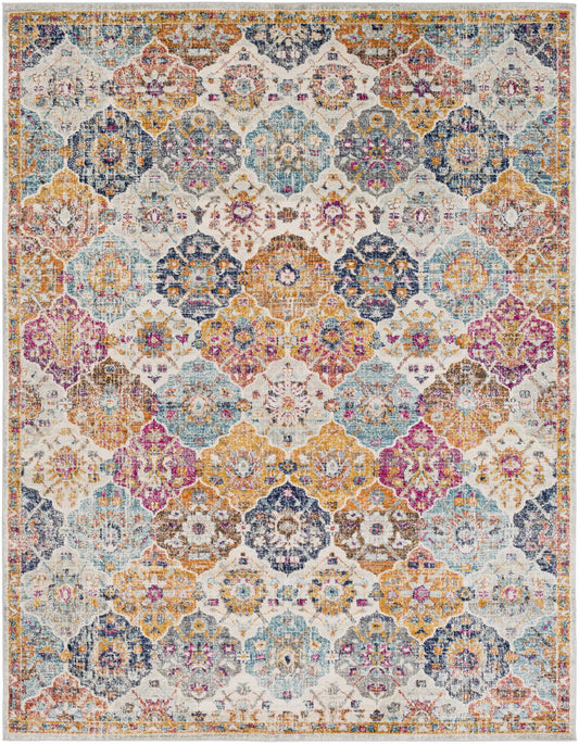 Boutique Rugs Rugs 7'10" x 10'3" Rectangle Custar Colorful Area Rug