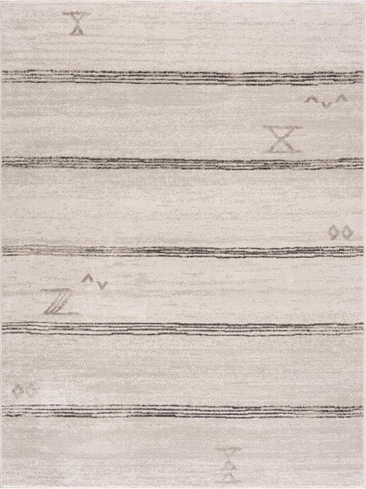 Boutique Rugs Rugs Deja Cream & Charcoal Area Rug