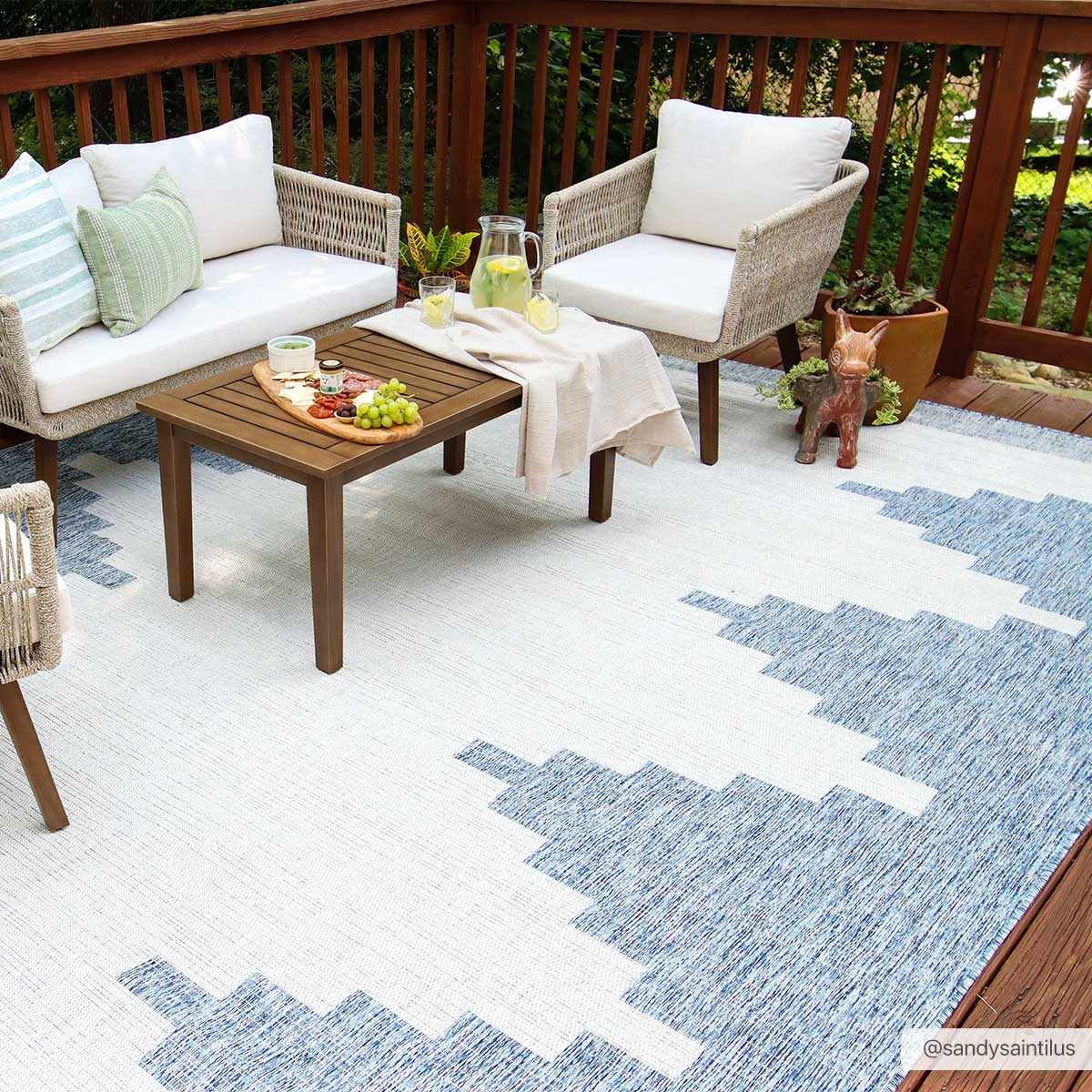 Boutique Rugs Rugs Djugun Blue Area Rug