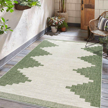 Boutique Rugs Rugs Djugun Green Indoor & Outdoor Rug