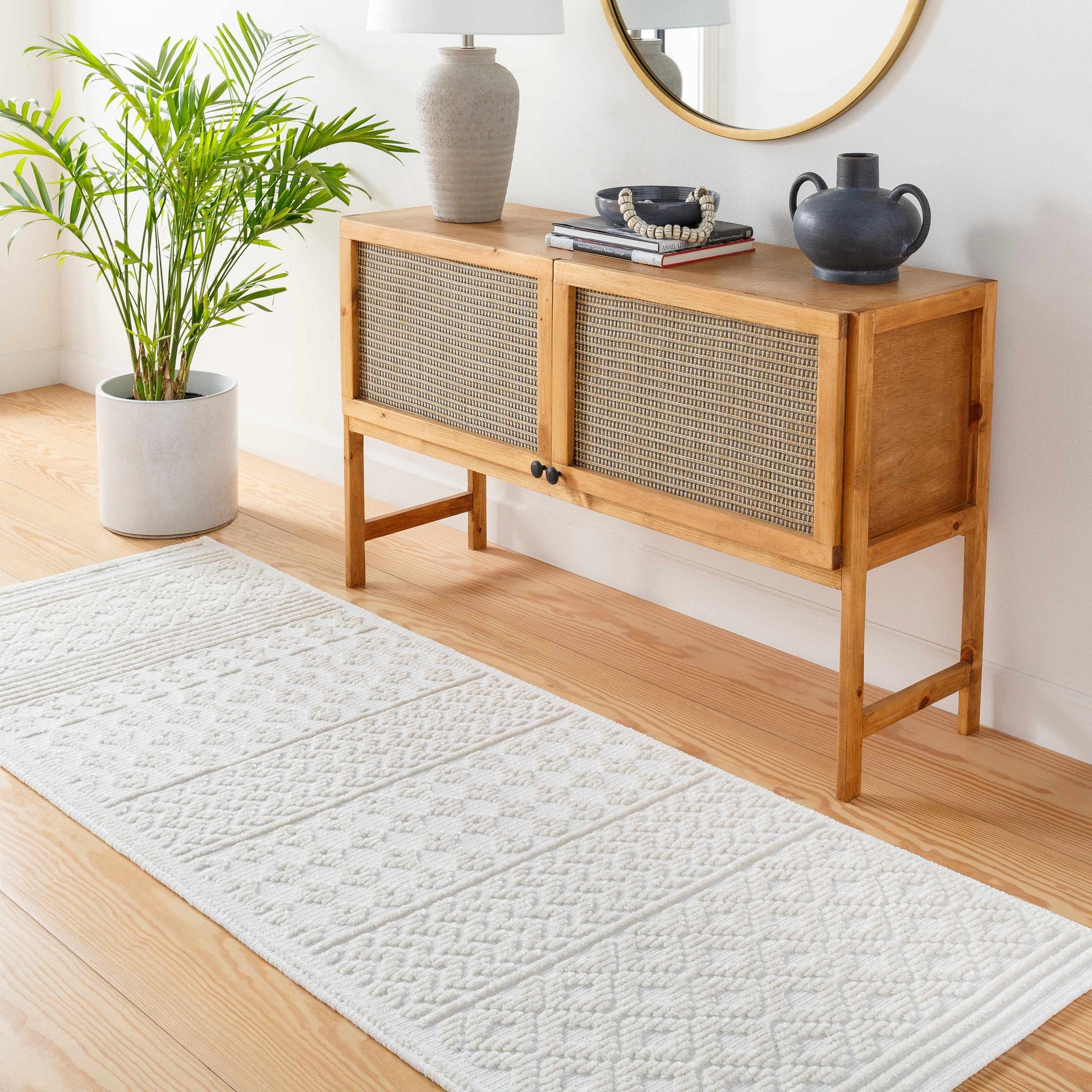 Boutique Rugs Rugs Drago White Washable Area Rug