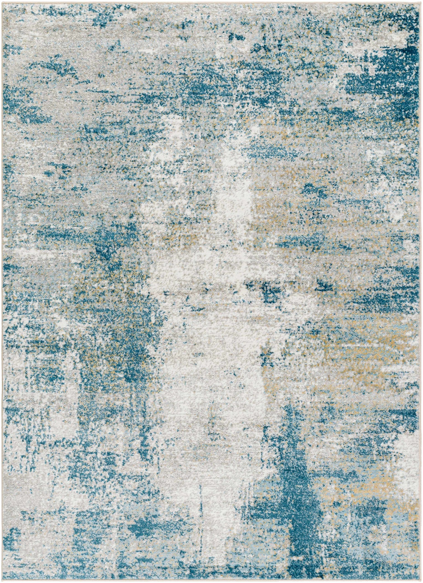 Boutique Rugs Rugs Duval Blue Abstract Area Rug