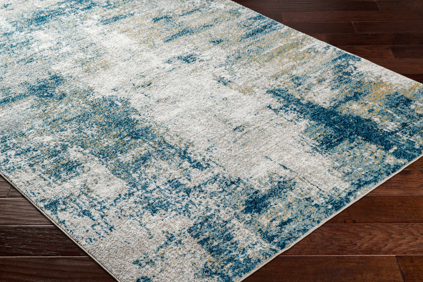 Boutique Rugs Rugs Duval Blue Abstract Area Rug