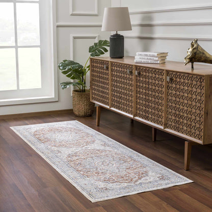 Boutique Rugs Rugs Emke Cream Washable Area Rug