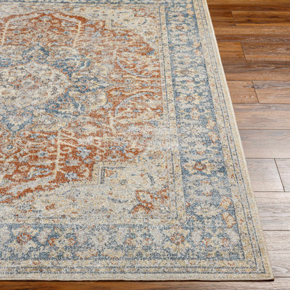 Boutique Rugs Rugs Emke Rust Washable Area Rug