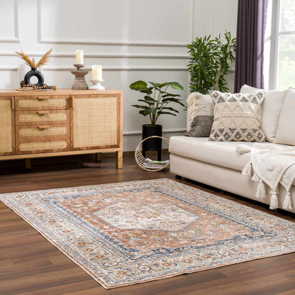 Boutique Rugs Rugs Gael Rust Washable Area Rug