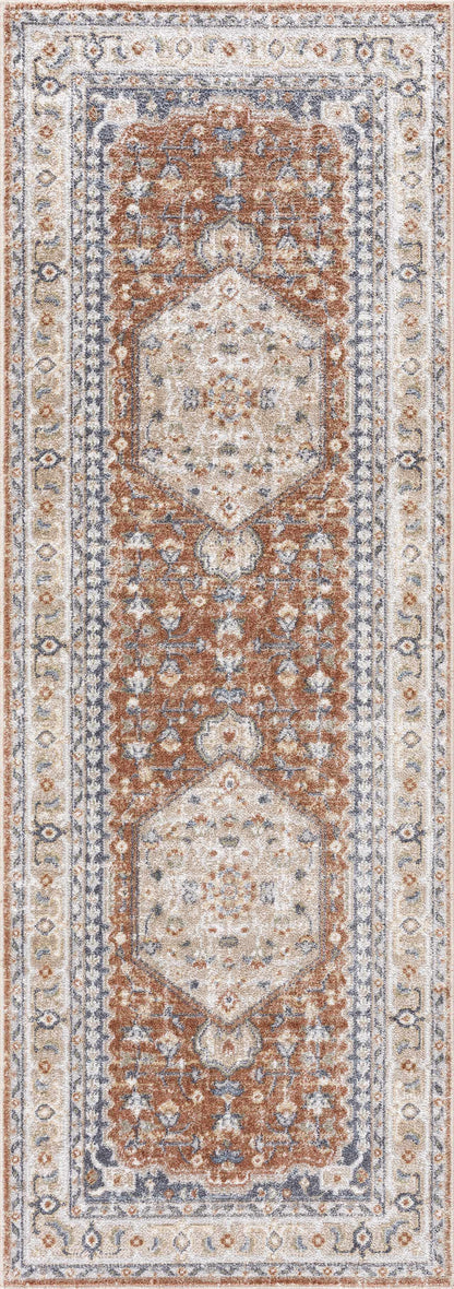 Boutique Rugs Rugs Gael Rust Washable Area Rug