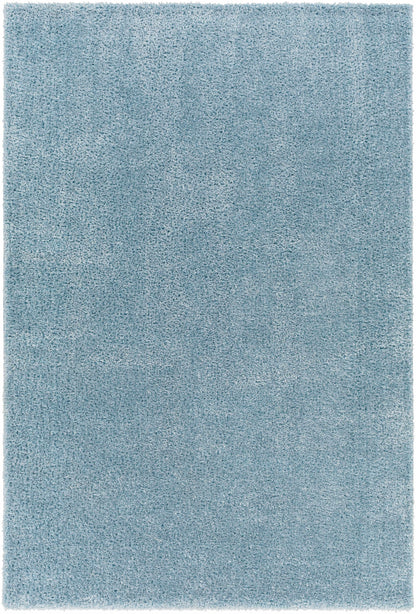 Boutique Rugs Rugs Heavenly Solid Blue Plush Rug