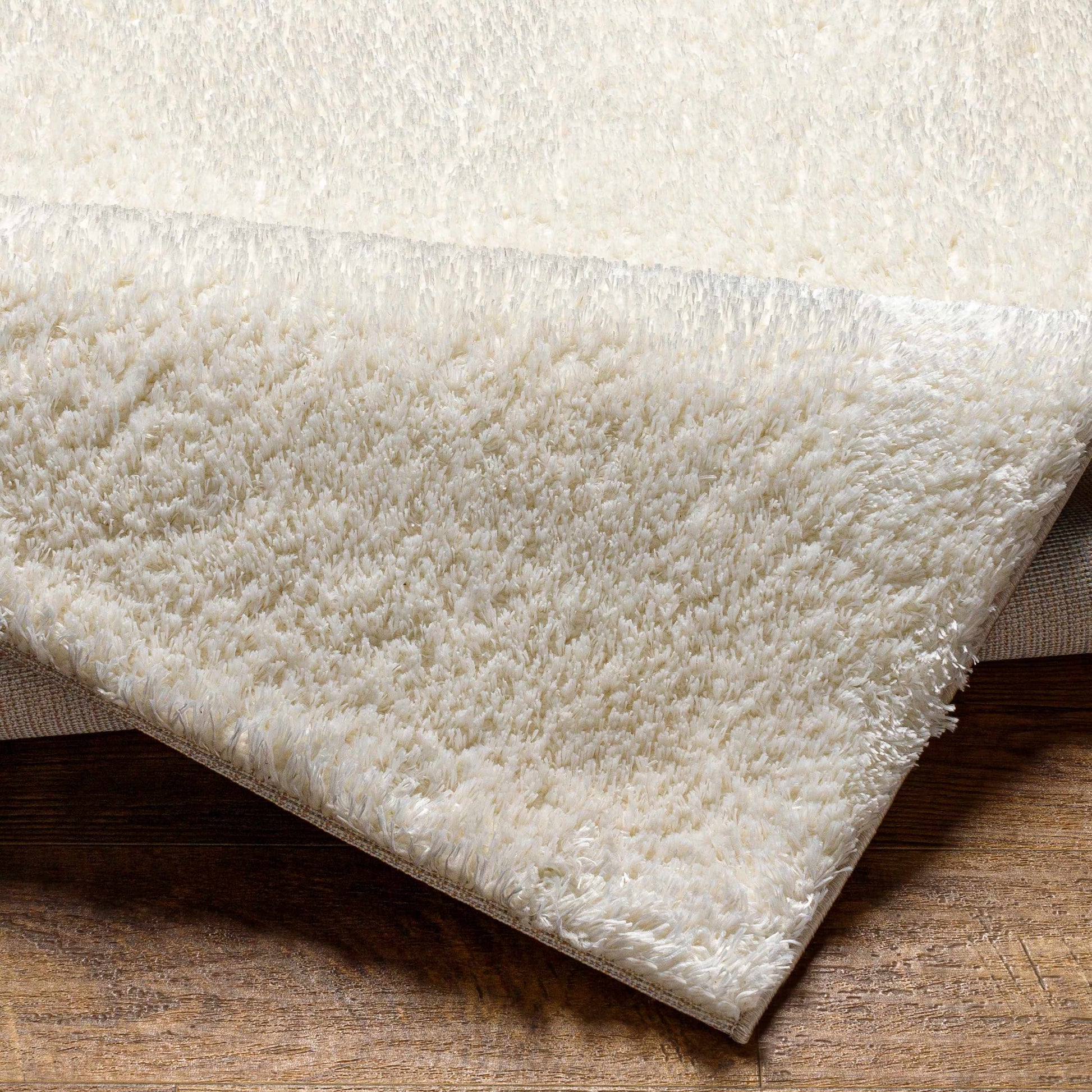 Boutique Rugs Rugs Heavenly Solid Cream Plush Rug