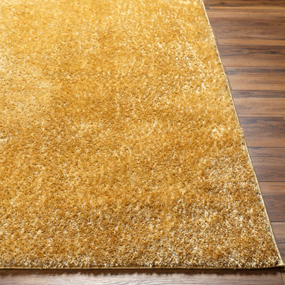 Boutique Rugs Rugs Heavenly Solid Mustard Plush Rug