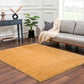 Boutique Rugs Rugs Heavenly Solid Mustard Plush Rug