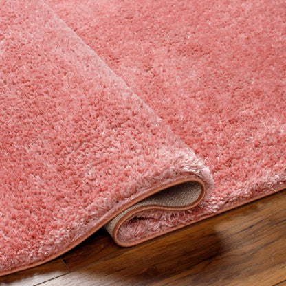 Boutique Rugs Rugs Heavenly Solid Pink Plush Rug