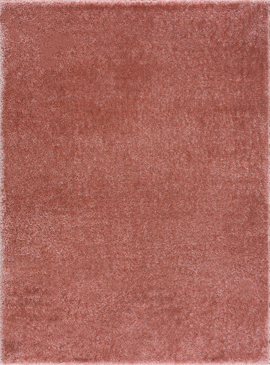 Boutique Rugs Rugs 5'3" x 7' Rectangle Heavenly Solid Pink Plush Rug