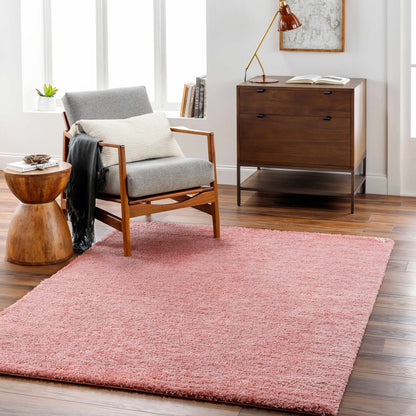 Boutique Rugs Rugs Heavenly Solid Pink Plush Rug