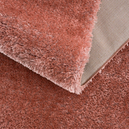 Boutique Rugs Rugs Heavenly Solid Pink Plush Rug