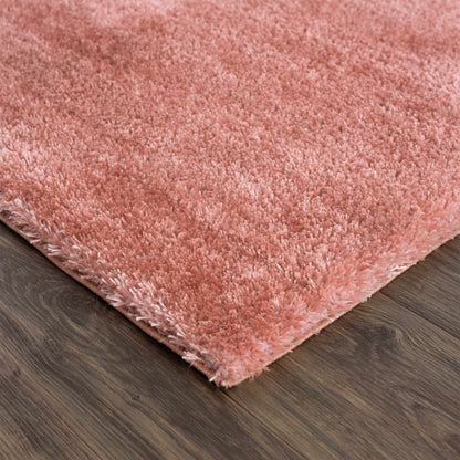 Boutique Rugs Rugs Heavenly Solid Pink Plush Rug