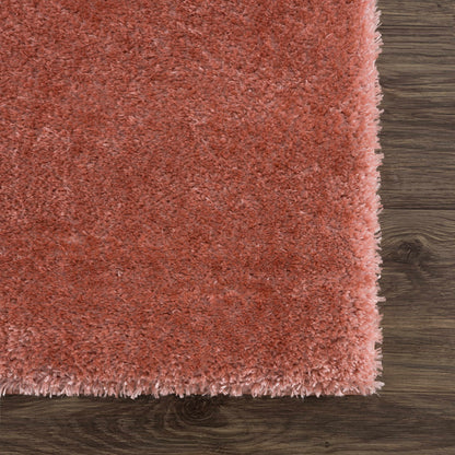 Boutique Rugs Rugs Heavenly Solid Pink Plush Rug