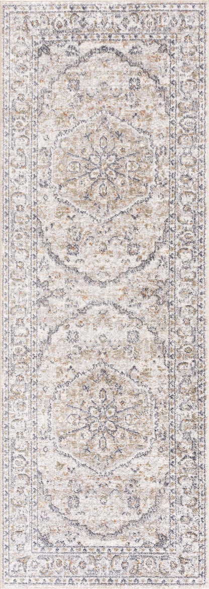 Boutique Rugs Rugs 2'7" x 7'3" Runner Hiti Cream Washable Performance Rug