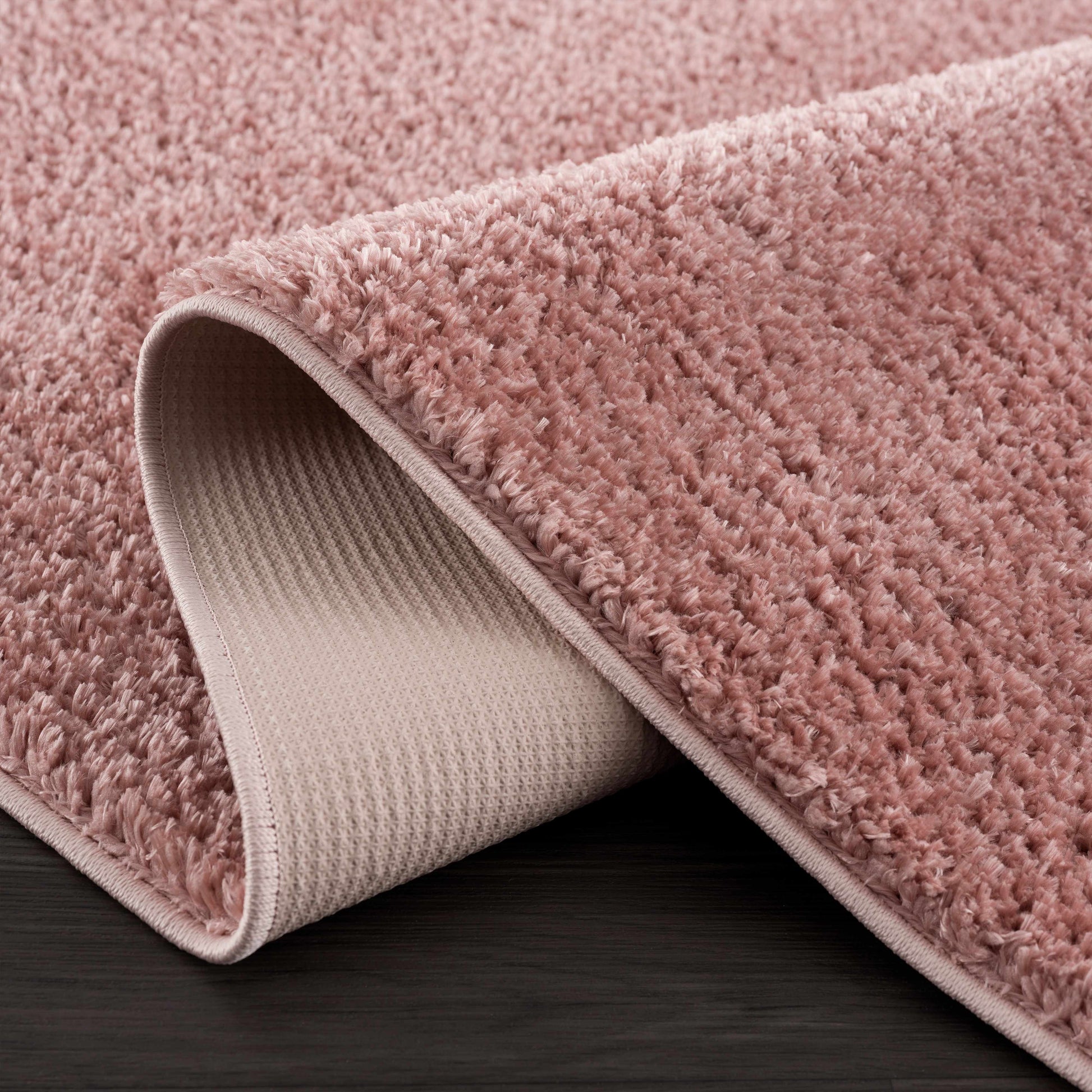 Boutique Rugs Rugs Judy Pink Washable Plush Rug