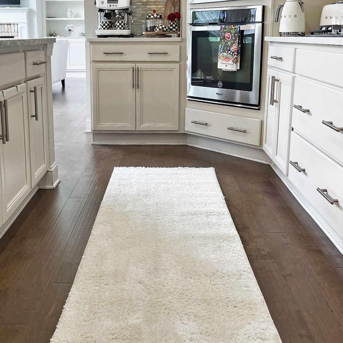 Boutique Rugs Rugs Judy Solid White Washable Rug