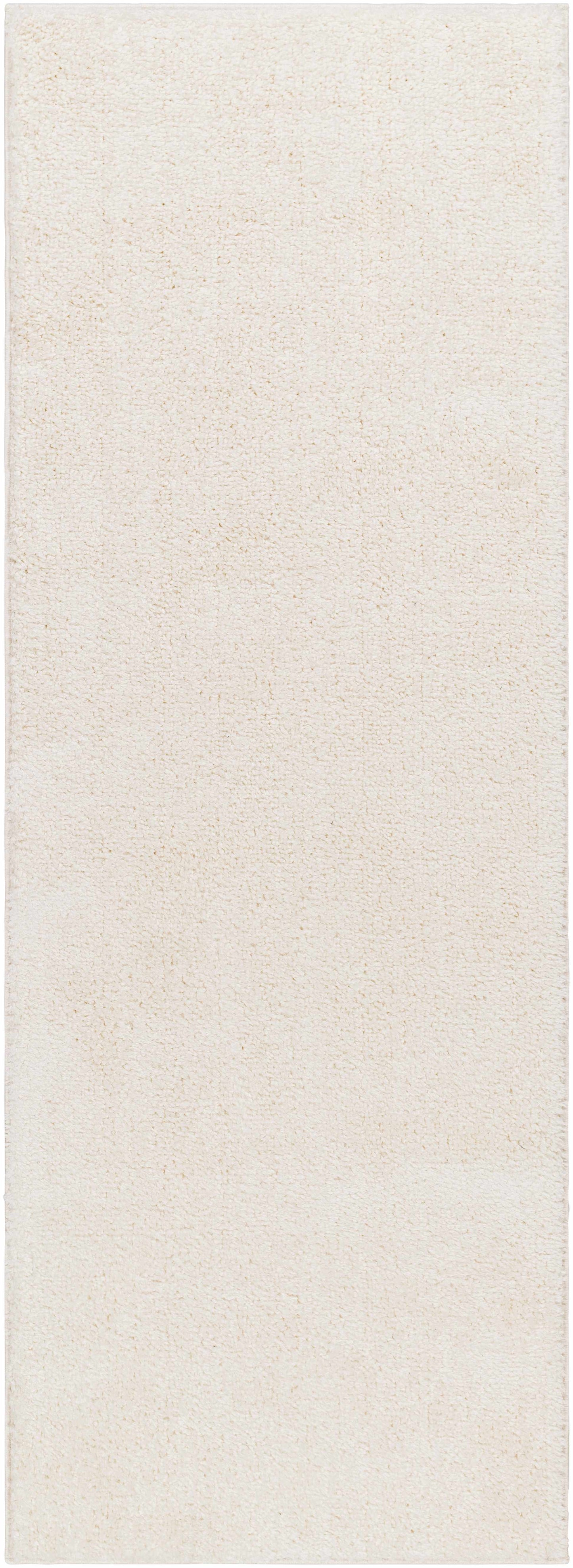 Boutique Rugs Rugs 2'7" x 7'3" Runner Judy Solid White Washable Rug