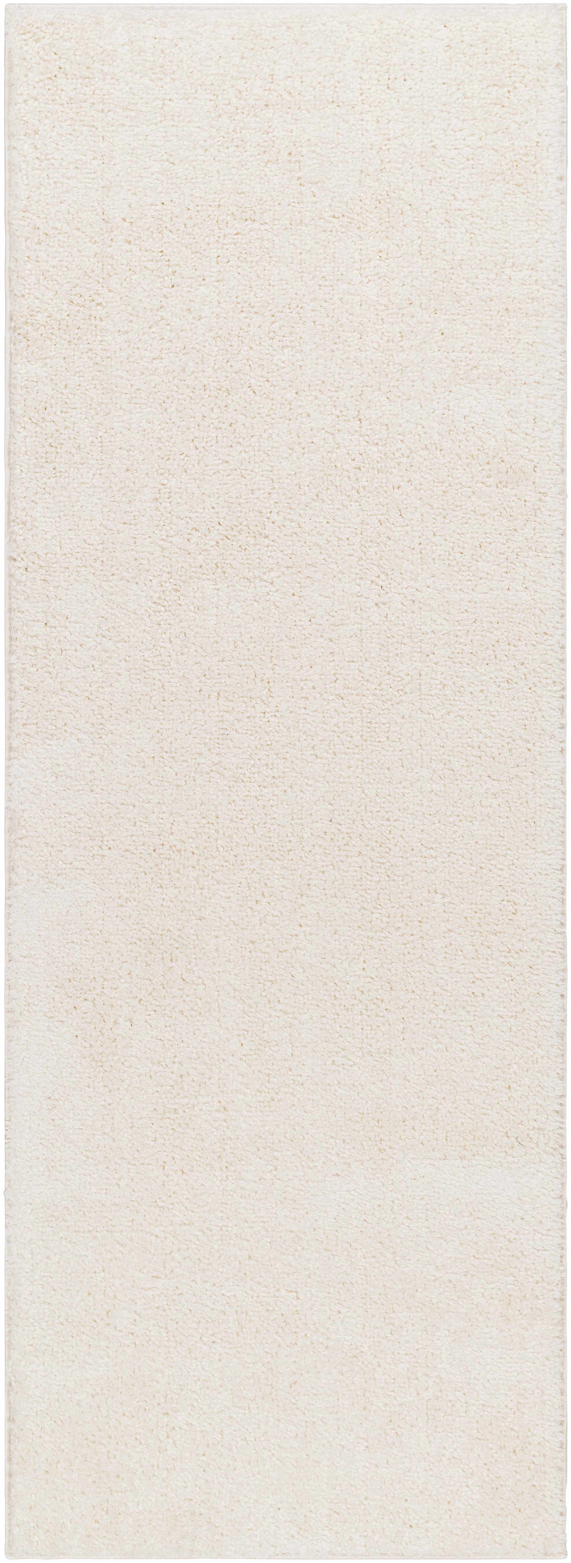 Boutique Rugs Rugs 2'7" x 7'3" Runner Judy Solid White Washable Rug